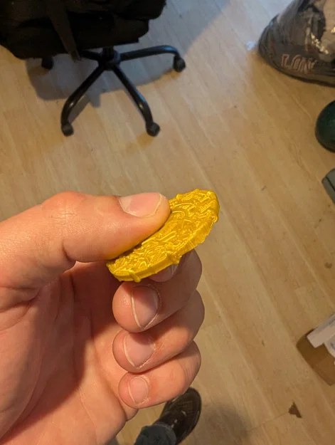 Đồng xu Aztec hai mặt từ phim Cướp biển vùng Caribbean - Image 3