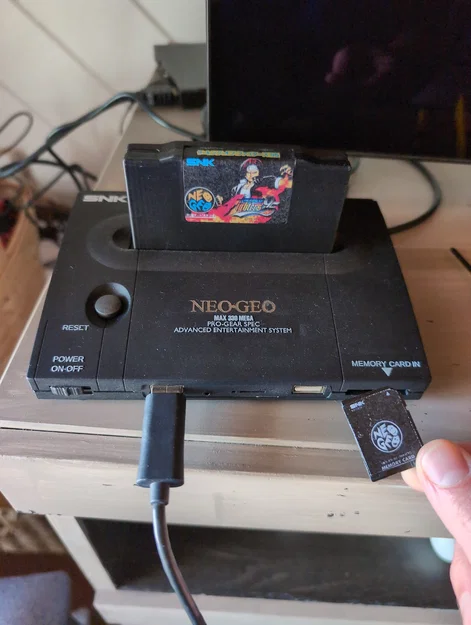 Vỏ Case Raspberry Pi 5 phong cách Neo Geo AES - Image 1
