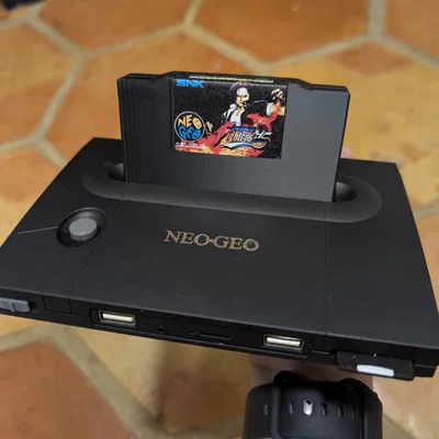 Vỏ Case Raspberry Pi 5 phong cách Neo Geo AES