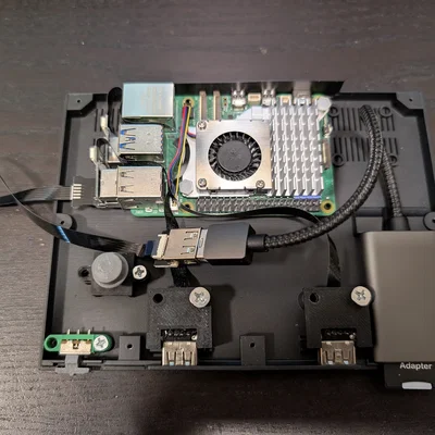 Vỏ Case Raspberry Pi 5 phong cách Neo Geo AES