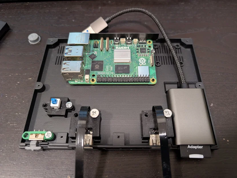 Vỏ Case Raspberry Pi 5 phong cách Neo Geo AES - Image 6