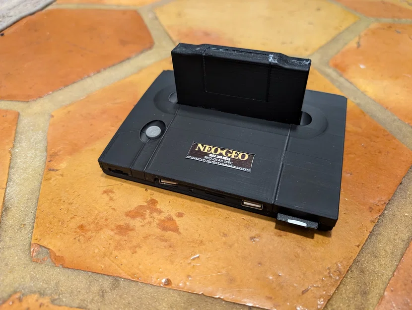 Vỏ Case Raspberry Pi 5 phong cách Neo Geo AES - Image 7