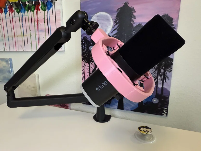 Shock Mount Cho Micro Fifine AM8T - Image 1