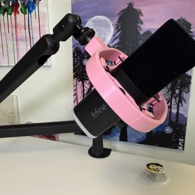 Shock Mount Cho Micro Fifine AM8T