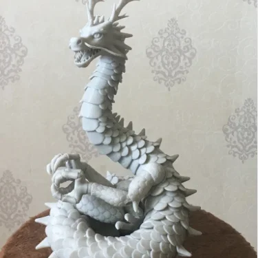 Mô hình rồng khớp nối linh hoạt (Articulated Flexi Dragon) in 3D