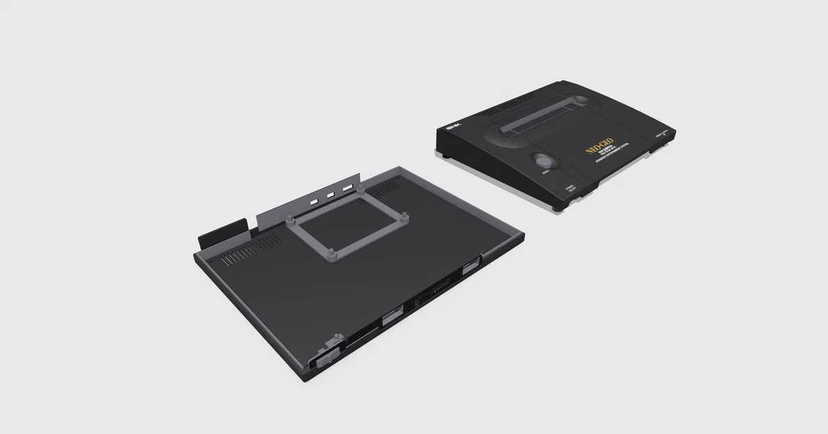Vỏ Case Raspberry Pi 5 phong cách Neo Geo AES - Image 13