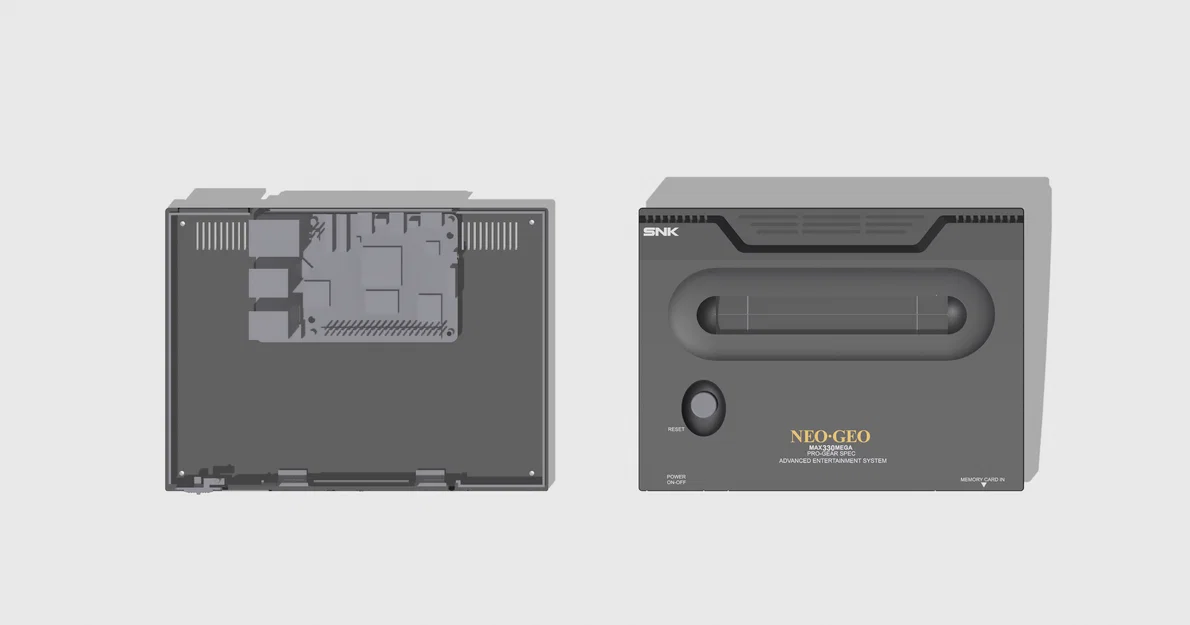 Vỏ Case Raspberry Pi 5 phong cách Neo Geo AES - Image 14