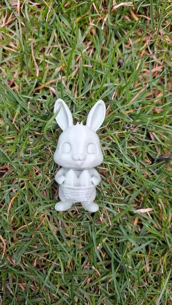 Mô hình chú thỏ Phục sinh (Cute Easter bunny) xinh xắn - Image 2