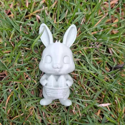 Mô hình chú thỏ Phục sinh (Cute Easter bunny) xinh xắn