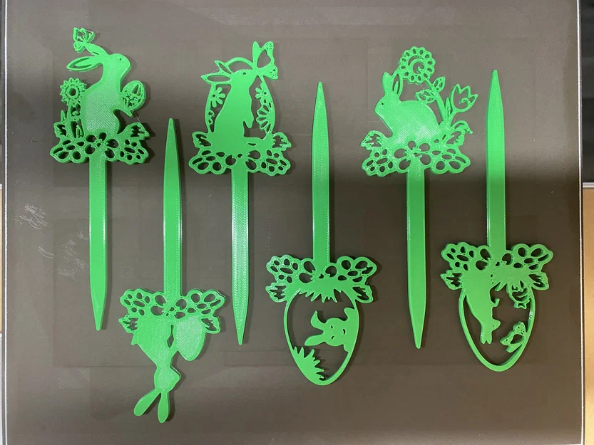 Bộ sưu tập mẫu trang trí Lễ Phục sinh in 3D dễ thương - Image 1