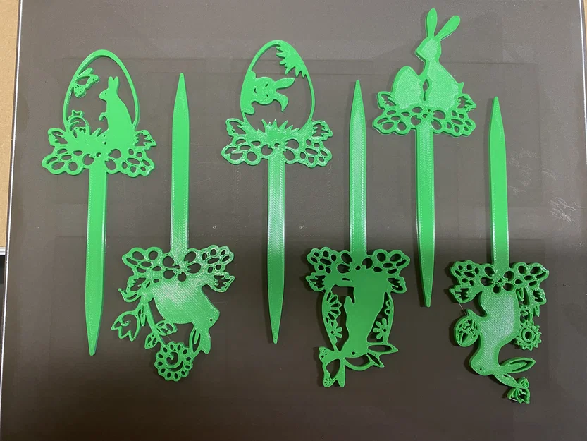 Bộ sưu tập mẫu trang trí Lễ Phục sinh in 3D dễ thương - Image 2