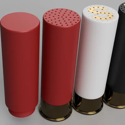 Bộ đựng muối tiêu hình viên đạn Shotgun