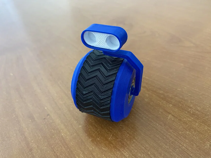 Robot lăn tự cân bằng sử dụng vòng bi và đối trọng - Image 1