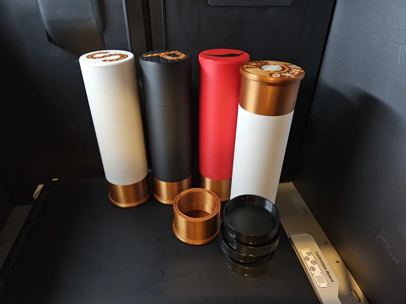 Bộ đựng muối tiêu hình viên đạn Shotgun - Image 11