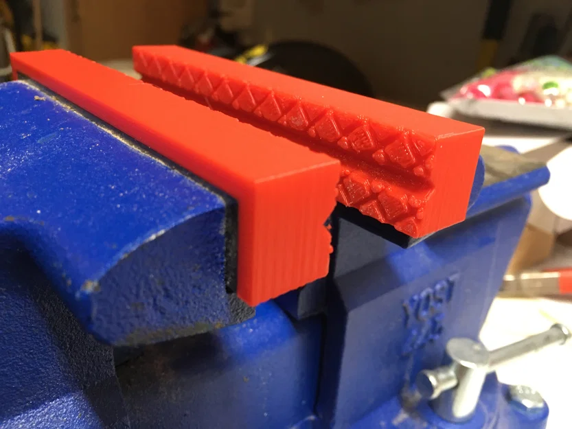 Ngàm kẹp ê-tô mềm có thể tùy chỉnh (hoàn toàn theo tham số!) - Image 1