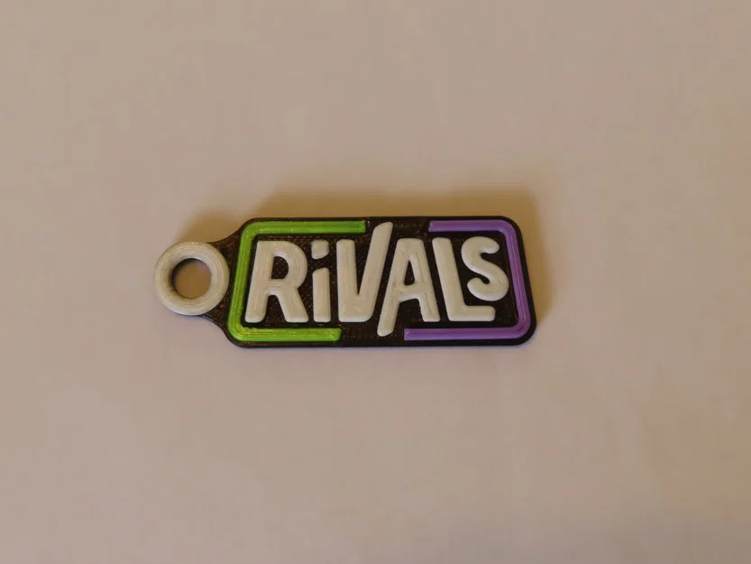 Móc khóa Roblox Rivals in 3D: Hướng dẫn tự in và lắp ráp - Image 1