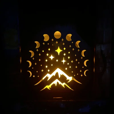 ACOTAR Inspired Booknook Velaris LED Candle