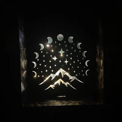 ACOTAR Inspired Booknook Velaris LED Candle