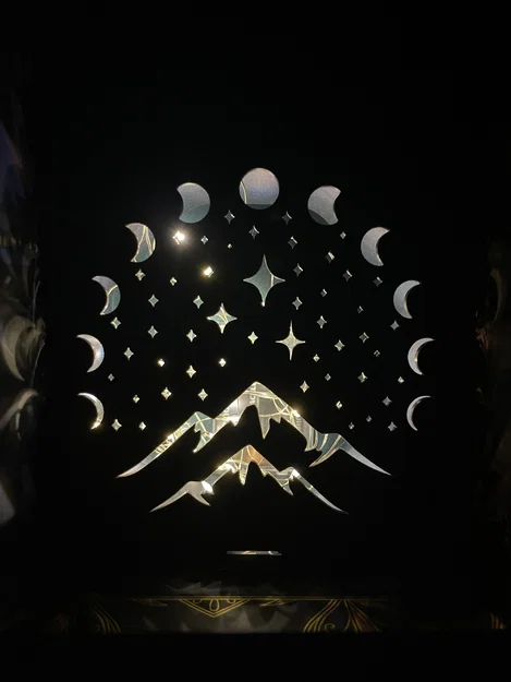 ACOTAR Inspired Booknook Velaris LED Candle - Image 4