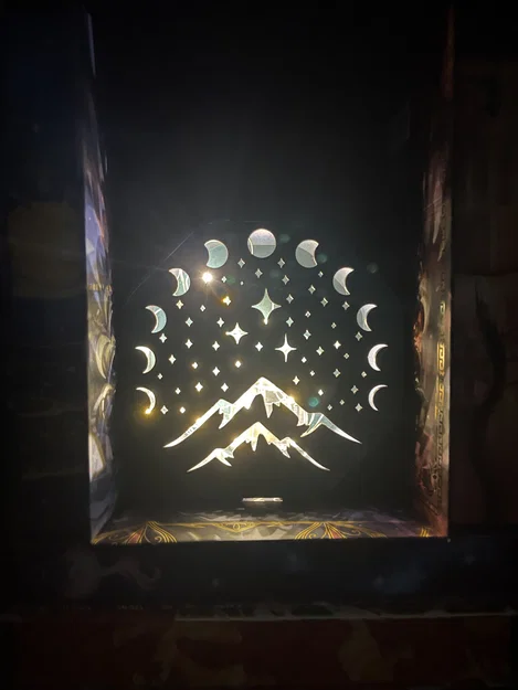 ACOTAR Inspired Booknook Velaris LED Candle - Image 6