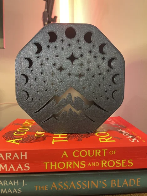 ACOTAR Inspired Booknook Velaris LED Candle - Image 9