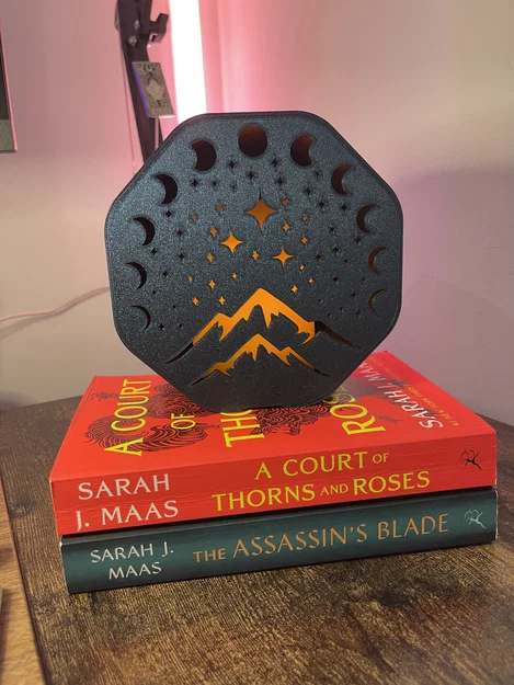 ACOTAR Inspired Booknook Velaris LED Candle - Image 11