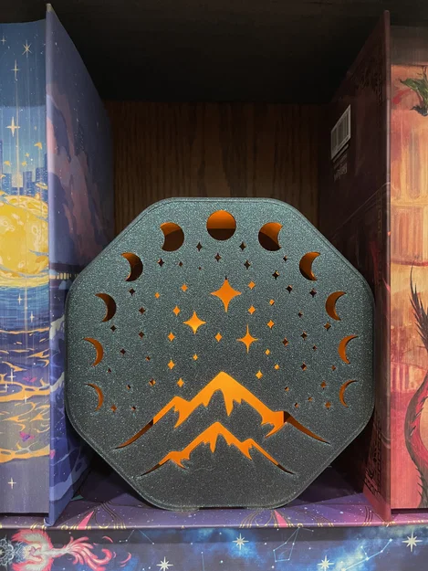 ACOTAR Inspired Booknook Velaris LED Candle - Image 12