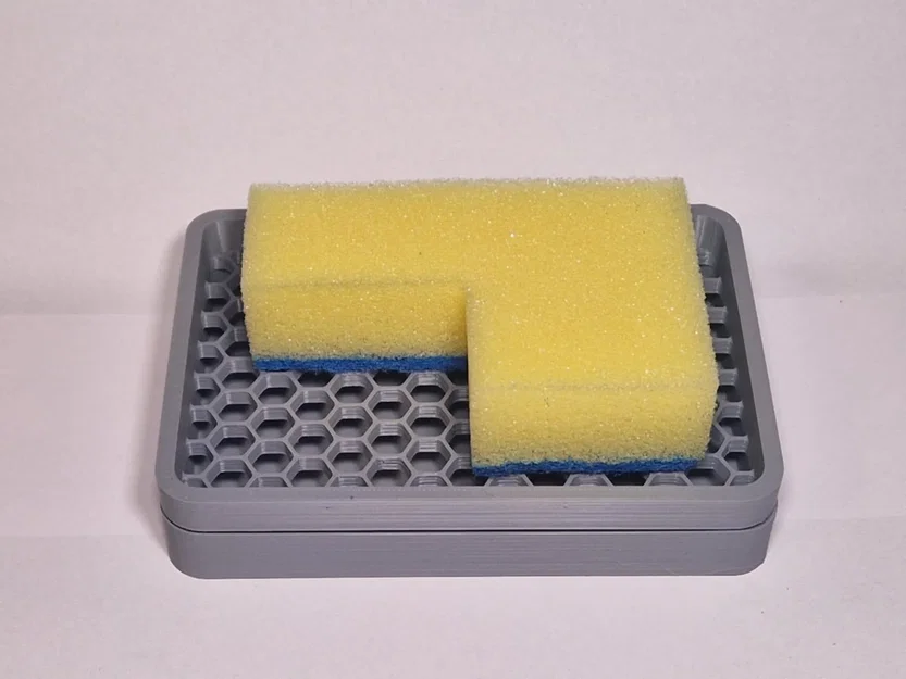 Giá đỡ miếng rửa chén hình tổ ong - Image 2