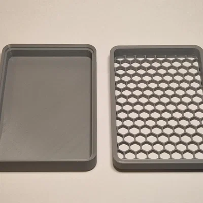 Giá đỡ miếng rửa chén hình tổ ong