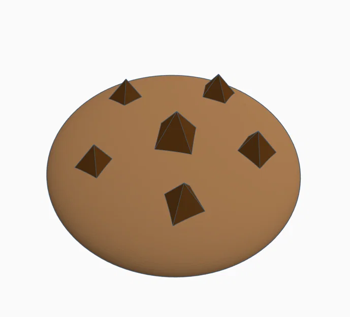 Mô hình bánh quy Cookie trang trí bàn làm việc xinh xắn - Image 1