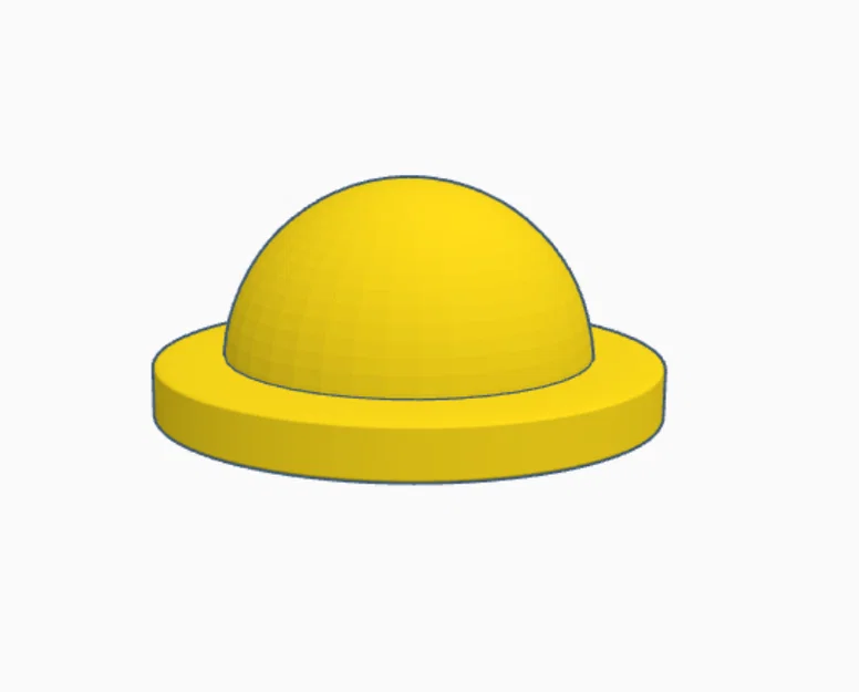 Mẫu in 3D chiếc mũ nhỏ dễ thương (Fun Hat) trang trí sáng tạo - Image 1