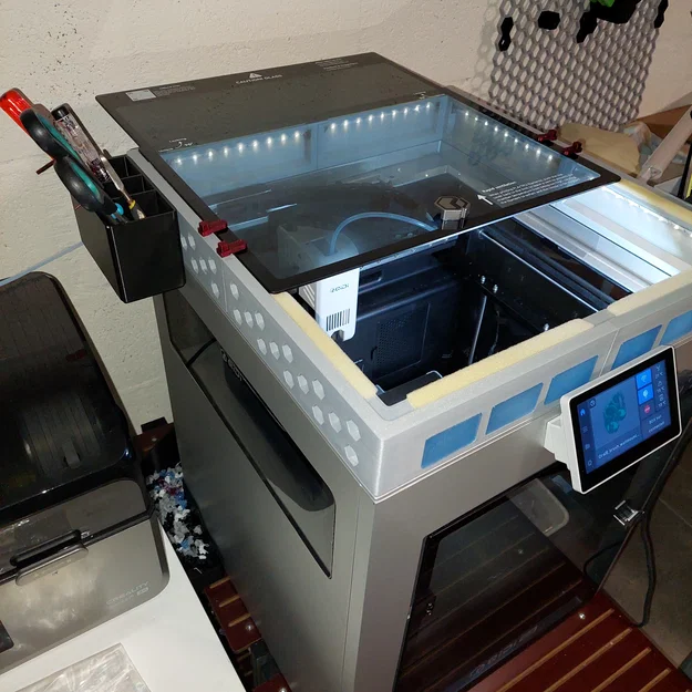 QIDI Q2 Riser - Tích hợp đèn LED và giá treo dụng cụ - Image 1