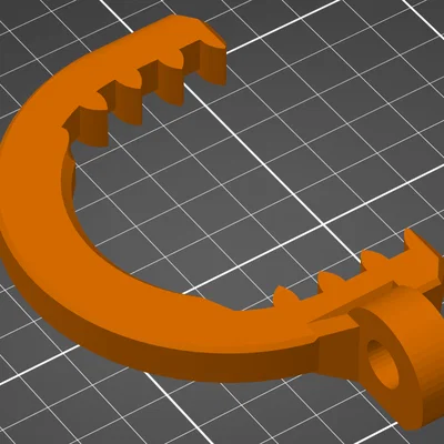 Móc treo túi Discgolf thông minh, tiện lợi khi in 3D