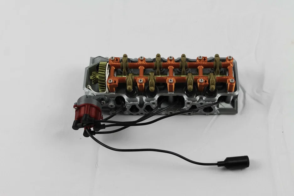 Mô hình động cơ Toyota 4 xy-lanh 22RE in 3D chi tiết - Image 3