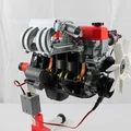 Mô hình động cơ Toyota 4 xy-lanh 22RE in 3D chi tiết - Thumbnail 4