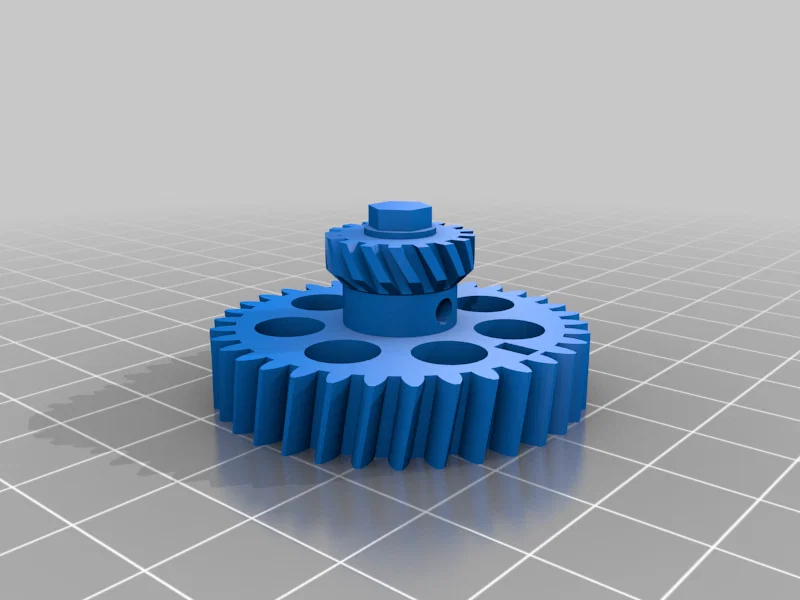 Mô hình động cơ Toyota 4 xy-lanh 22RE in 3D chi tiết - Image 13