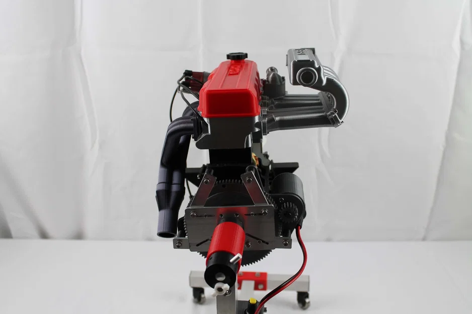 Mô hình động cơ Toyota 4 xy-lanh 22RE in 3D chi tiết - Image 17