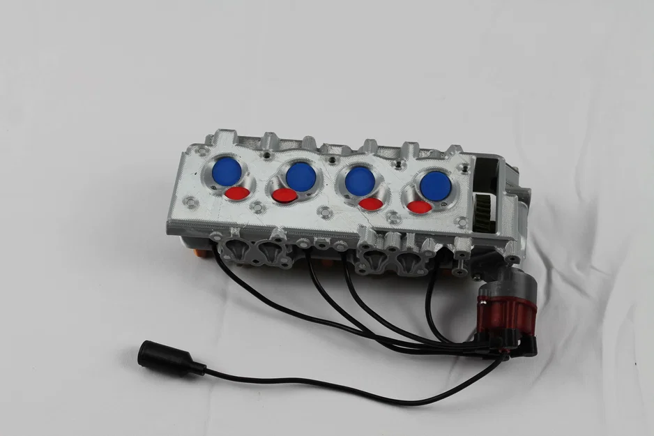 Mô hình động cơ Toyota 4 xy-lanh 22RE in 3D chi tiết - Image 21