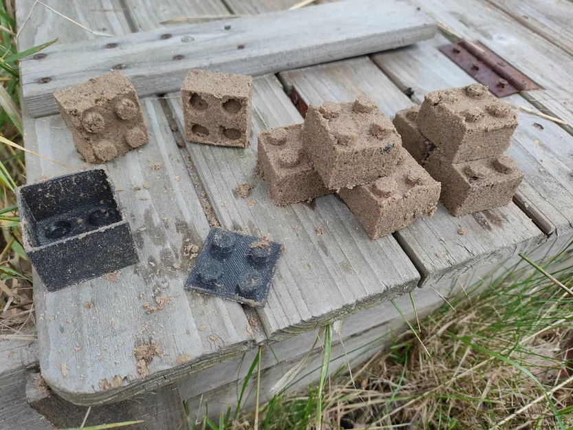 Khuôn Đúc Gạch Lego Từ Cát - Image 3