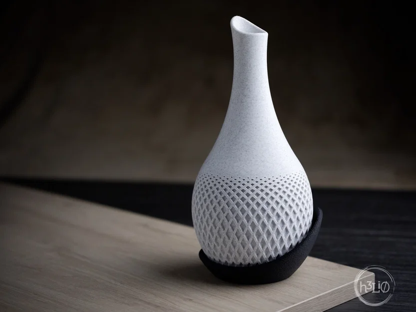 Bình hoa Polygon · Kèm đĩa đế ôm trọn - Image 5