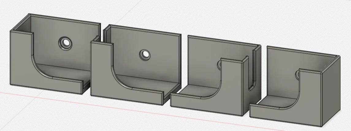 Giá treo ổ cắm điện (Power Strip Holder) tiện lợi, dễ in 3D - Image 1