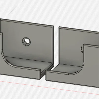 Giá treo ổ cắm điện (Power Strip Holder) tiện lợi, dễ in 3D