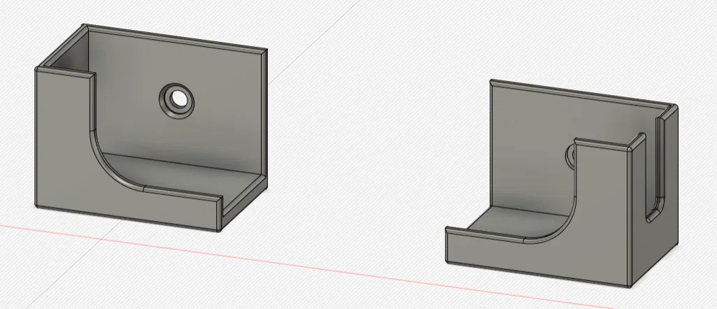 Giá treo ổ cắm điện (Power Strip Holder) tiện lợi, dễ in 3D - Image 3