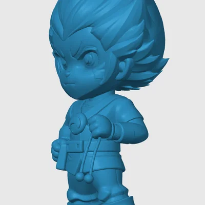 Mô hình WilyKat Chibi - Nhân vật Thundercats in 3D siêu đáng yêu