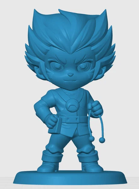 Mô hình WilyKat Chibi - Nhân vật Thundercats in 3D siêu đáng yêu - Image 3