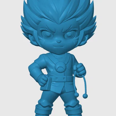 Mô hình WilyKat Chibi - Nhân vật Thundercats in 3D siêu đáng yêu