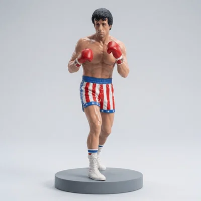 Mô hình 3D Rocky Balboa 1985 - Tượng võ sĩ huyền thoại để bàn