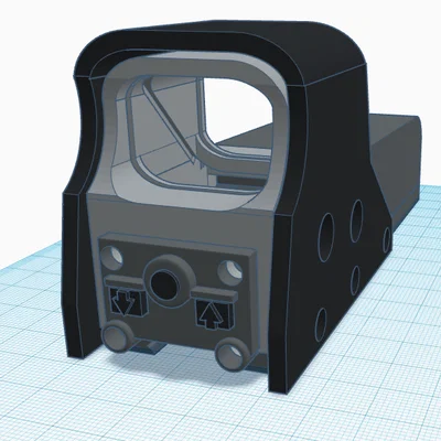 !Ngừng phát triển! Nguyên mẫu ống ngắm phản xạ (reflex sight) cho Airsoft