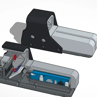 !Ngừng phát triển! Nguyên mẫu ống ngắm phản xạ (reflex sight) cho Airsoft