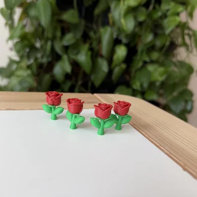Mô hình 3D Hoa Hồng (Rose) thực tế
